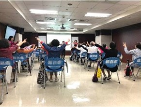 社區健康促進 - 健康動吃動課程-伸展運動